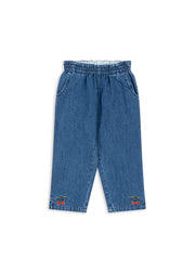 Konges Sløjd A/S WOVEN PANTS denim blue