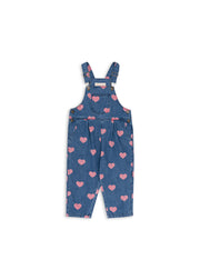 Konges Sløjd A/S WOVEN ROMPERS & JUMPSUITS bon coeur pink