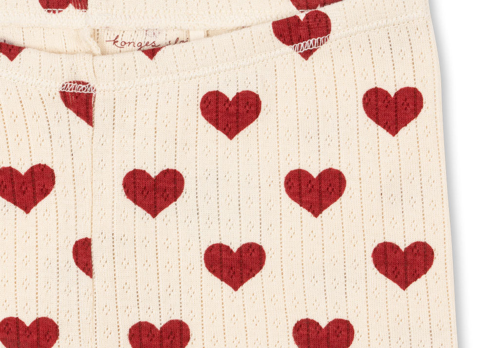 Konges Sløjd A/S JERSEY PANTS amour rouge