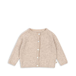 Konges Sløjd A/S KNITTED CARDIGANS off white melange pointelle