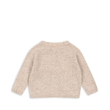 Konges Sløjd A/S KNITTED CARDIGANS off white melange pointelle
