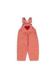 Konges Sløjd A/S WOVEN ROMPERS & JUMPSUITS mahogany dot