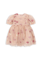 Konges Sløjd A/S WOVEN DRESSES & SKIRTS heart rose glitter