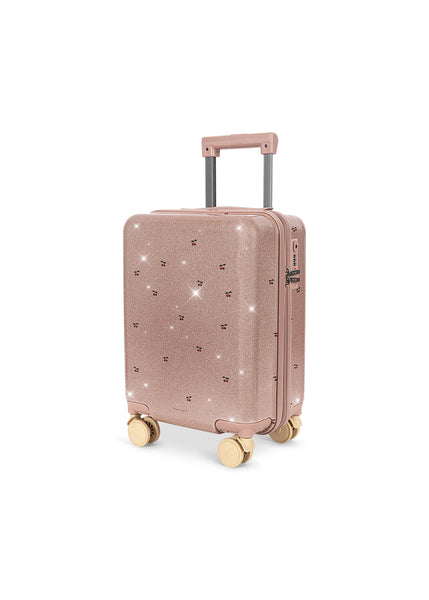 konges slojd ハートスパンコールドレス TRAVEL SUITCASE - cherry glitter – Konges Sløjd®