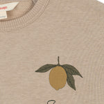 Konges Sløjd A/S JERSEY BLOUSES oxford tan lemon