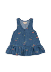 Konges Sløjd A/S WOVEN DRESSES ma grande cerise denim