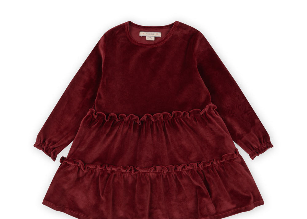 Konges Sløjd A/S JERSEY DRESSES red dahlia
