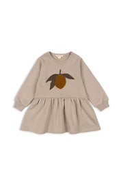 Konges Sløjd A/S JERSEY DRESSES oxford tan