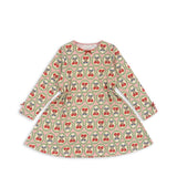Konges Sløjd A/S JERSEY DRESSES cherry bow
