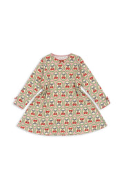 Konges Sløjd A/S JERSEY DRESSES cherry bow