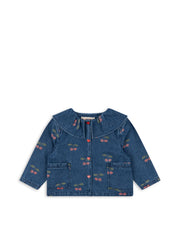 Konges Sløjd A/S WOVEN JACKETS & VESTS ma grande cerise denim