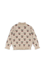 Konges Sløjd A/S KNITTED BLOUSES & VESTS cherry