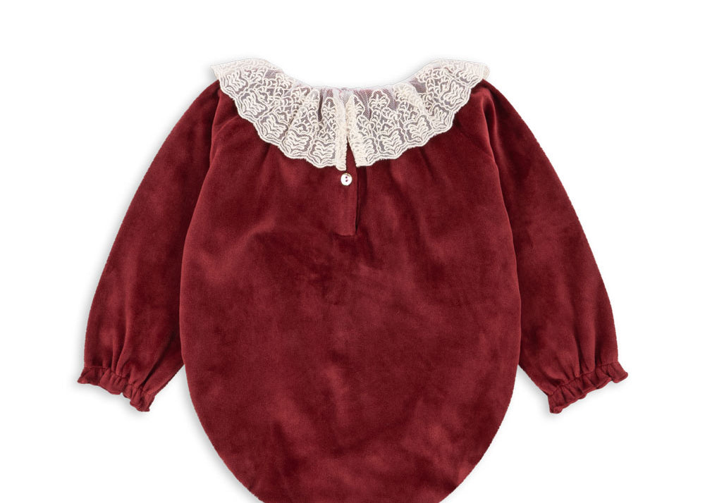 Konges Sløjd A/S JERSEY ROMPERS & JUMPSUITS red dahlia