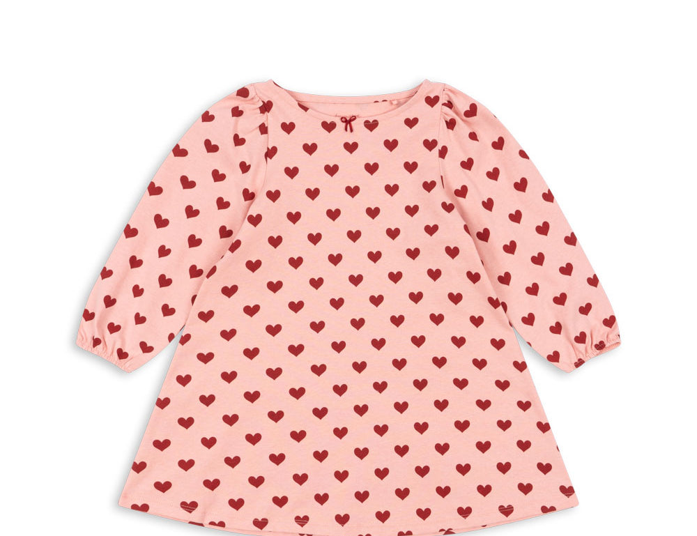 Konges Sløjd A/S JERSEY DRESSES amour rouge