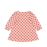 Konges Sløjd A/S JERSEY DRESSES amour rouge