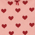 Konges Sløjd A/S JERSEY DRESSES amour rouge