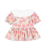 Konges Sløjd A/S WOVEN SHORT SLEEVE SHIRTS fleur anglaise