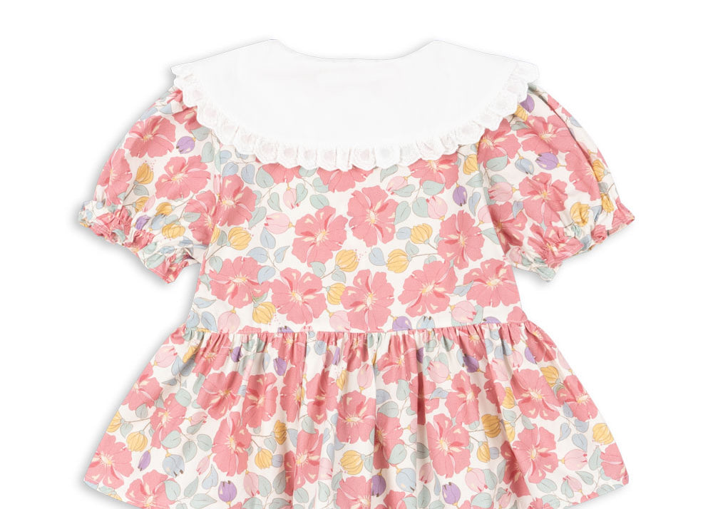 Konges Sløjd A/S WOVEN SHORT SLEEVE SHIRTS fleur anglaise