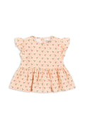 Konges Sløjd A/S WOVEN SHORT SLEEVE SHIRTS cherry pink motif