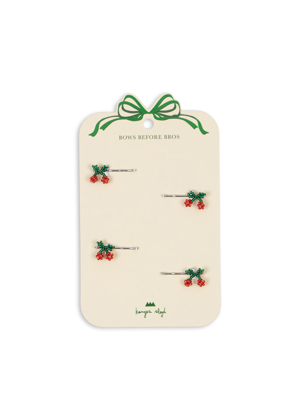 4 PACK MINI CHERRY HAIR PIN - cherry – kongessloejd.com