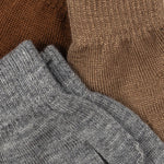 Konges Sløjd A/S GLOVES grey melange/beige/brown