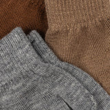 Konges Sløjd A/S GLOVES grey melange/beige/brown