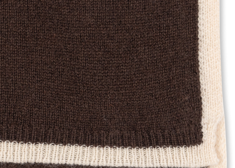 Konges Sløjd A/S NECKWARMER chocolate brown