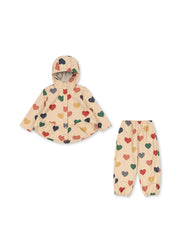 Konges Sløjd A/S RAINWEAR bon coeur coloré