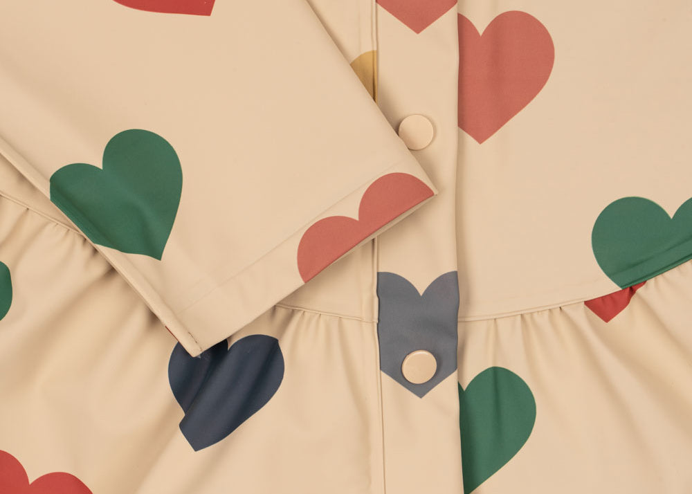 Konges Sløjd A/S RAINWEAR bon coeur coloré