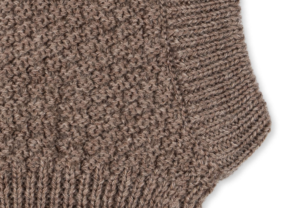 Konges Sløjd A/S BALACLAVAS bunny brown melange