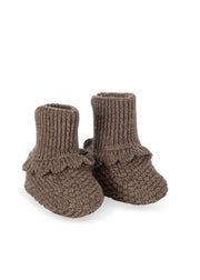 Konges Sløjd A/S BABY BOOTS bunny brown melange