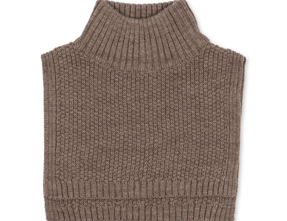Konges Sløjd A/S NECKWARMER bunny brown melange