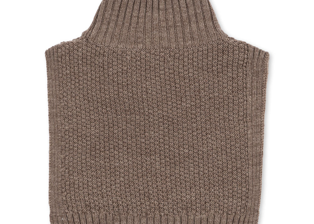 Konges Sløjd A/S NECKWARMER bunny brown melange