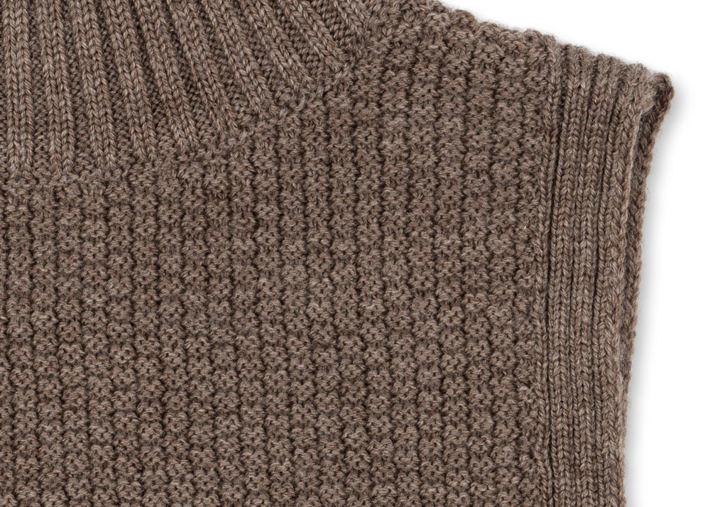 Konges Sløjd A/S NECKWARMER bunny brown melange