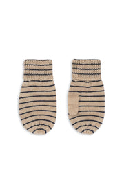 Konges Sløjd A/S MITTENS stripe bluie