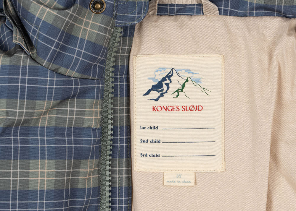 Konges Sløjd A/S WINTER JACKETS laurel blue check