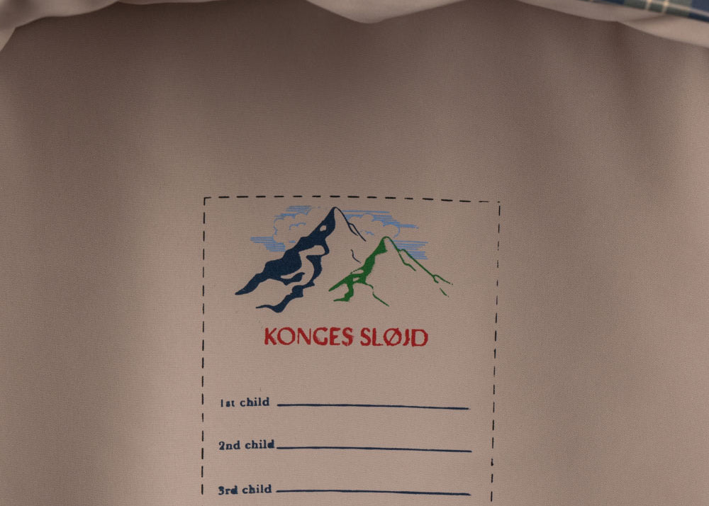 Konges Sløjd A/S BACKPACKS laurel blue check