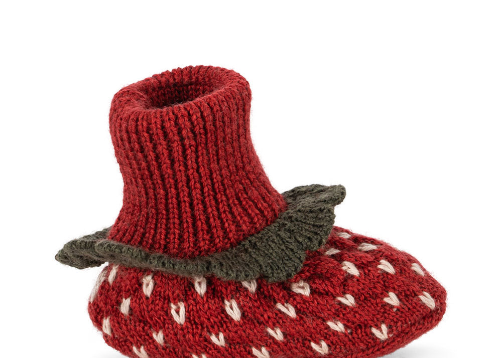 Konges Sløjd A/S BABY BOOTS true red