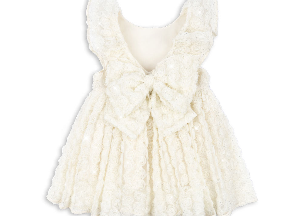 Konges Sløjd A/S WOVEN DRESSES eggnog