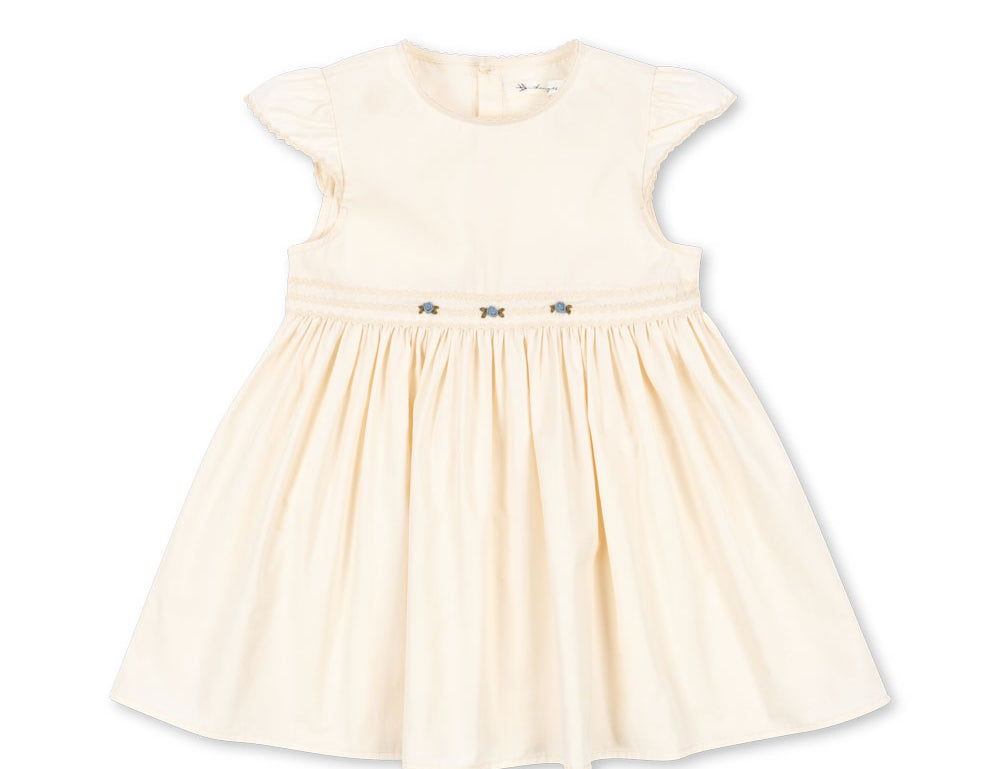 Konges Sløjd A/S WOVEN DRESSES eggnog
