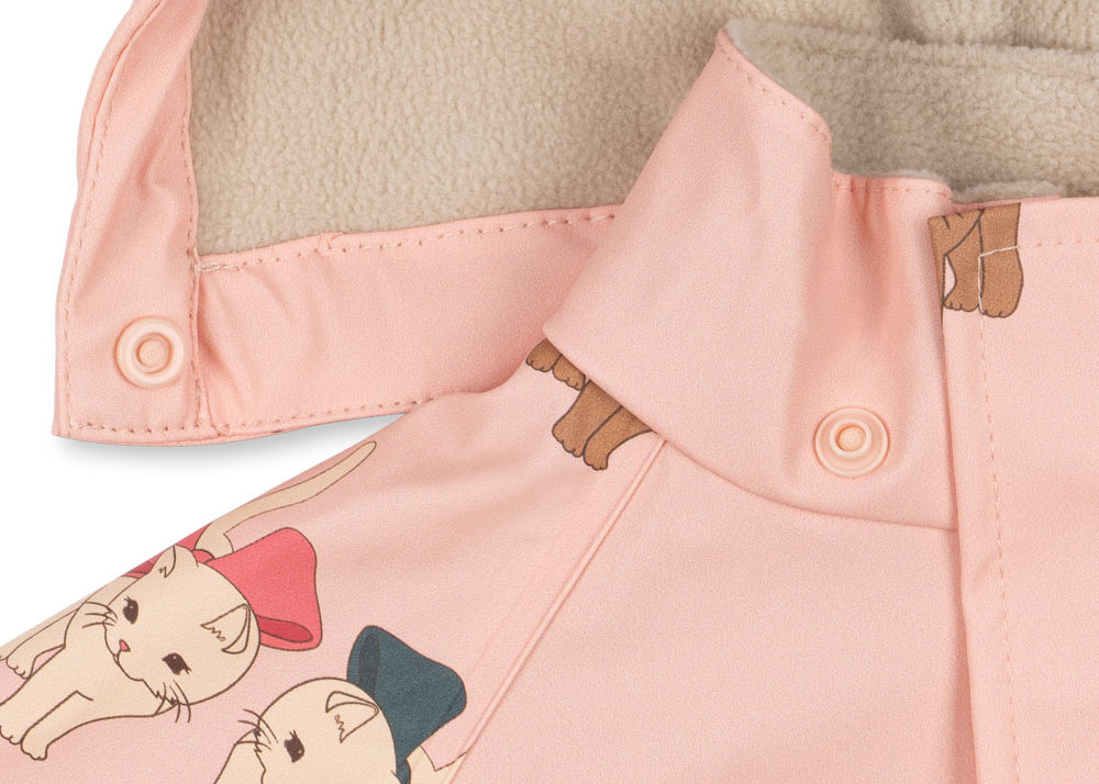 Konges Sløjd A/S RAINWEAR bow kitty pink