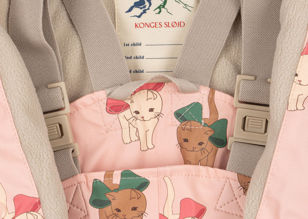Konges Sløjd A/S RAINWEAR bow kitty pink