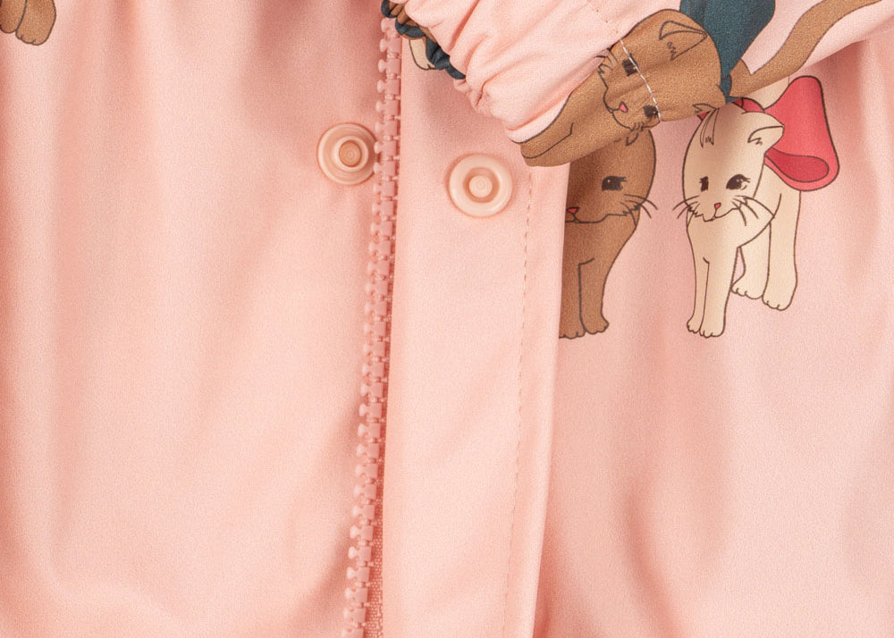 Konges Sløjd A/S RAINWEAR bow kitty pink