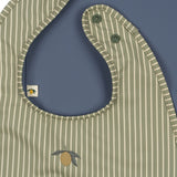 Konges Sløjd A/S DINNER BIBS tea stripe/flint stone