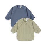 Konges Sløjd A/S DINNER BIBS tea stripe/flint stone