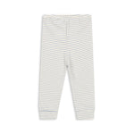 Konges Sløjd A/S JERSEY PANTS stripe bluie