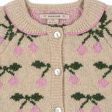 Konges Sløjd A/S KNITTED CARDIGANS cherry