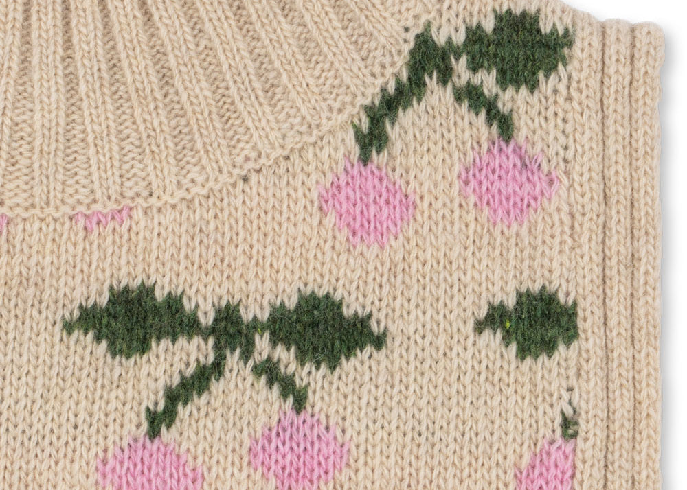 Konges Sløjd A/S NECKWARMER cherry