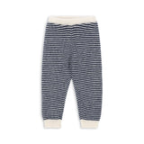 Konges Sløjd A/S KNITTED PANTS ensign blue/buttercream