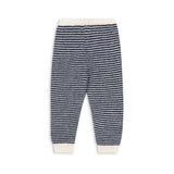 Konges Sløjd A/S KNITTED PANTS ensign blue/buttercream